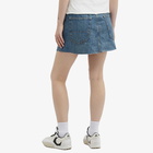 Our Legacy Women's Cover Denim Skirt in Mid Bla