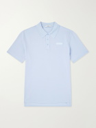 Givenchy - Logo-Appliqué Cotton-Piqué Polo Shirt - Blue