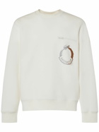 MONCLER - Cny Cotton Blend Crewneck Sweatshirt