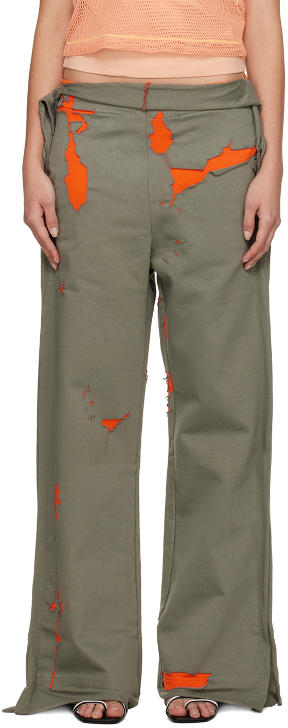 Diesel Gray P-Martainoff Lounge Pants Diesel