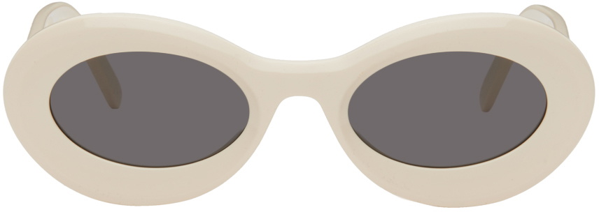 サングラス Loewe Light Grey Acetate Sunglasses Sunglasses Loewe Silver LW40150U 16C 70-15