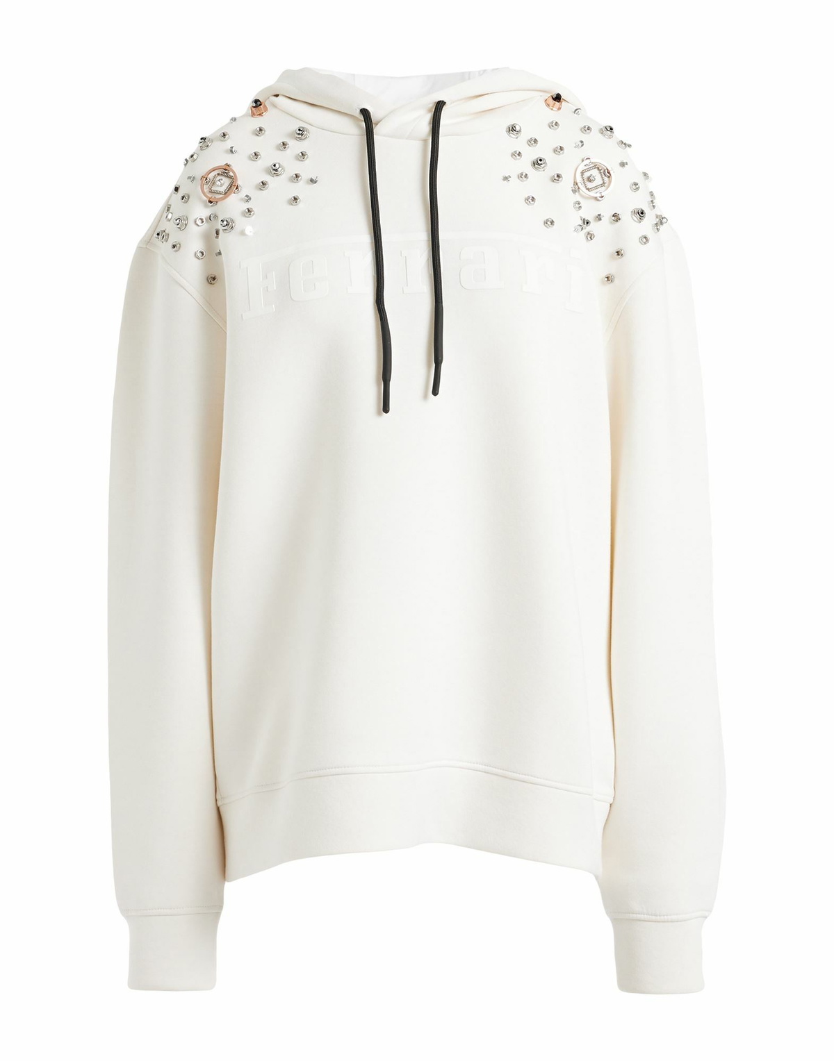 Ferrari Womens Sweatshirt Ivory
