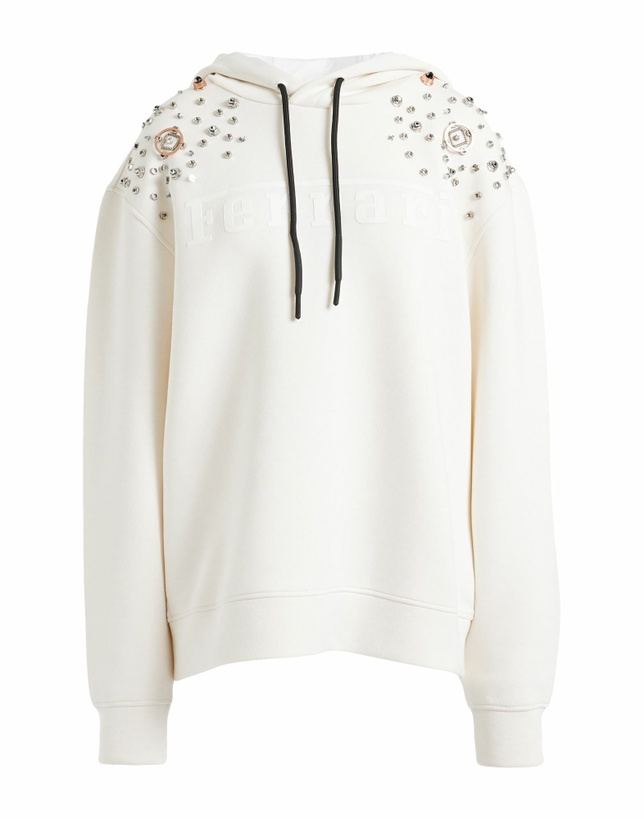 Photo: Ferrari Womens Sweatshirt Ivory