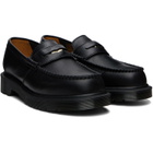 Dr. Martens Black Penton Leather Loafers