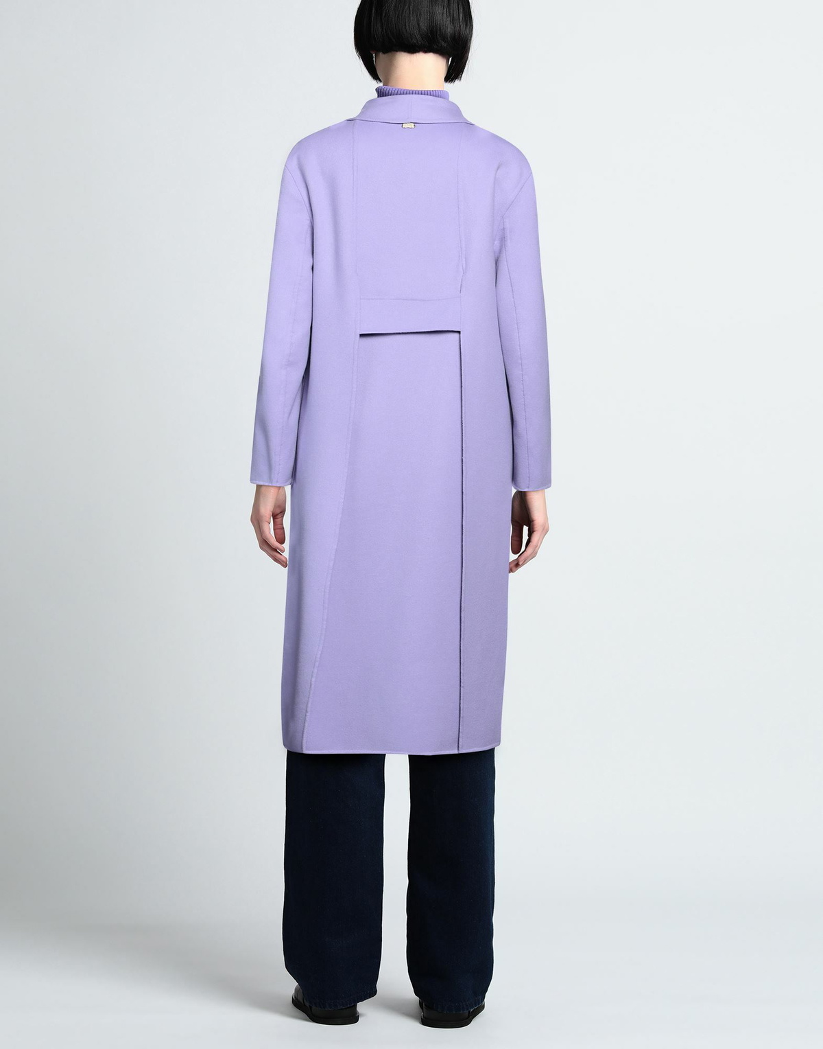 Agnona Womens Overcoat & Trench Coat Mauve