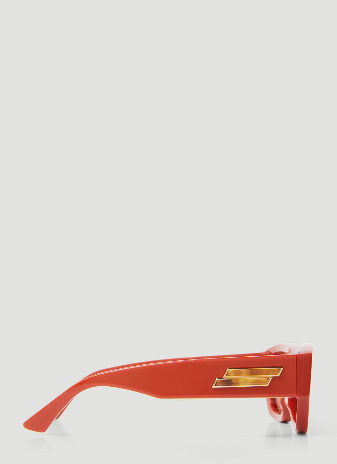 Bottega Veneta Bolt Rectangular Sunglasses
