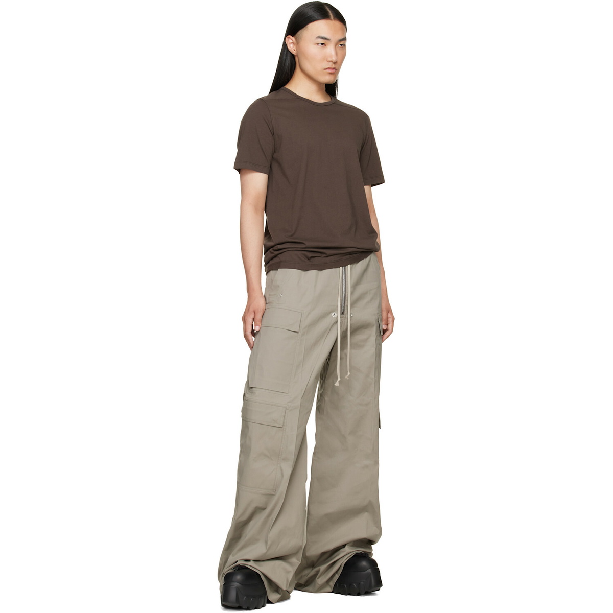 Rick Owens DRKSHDW Gray Temple Level T-shirt