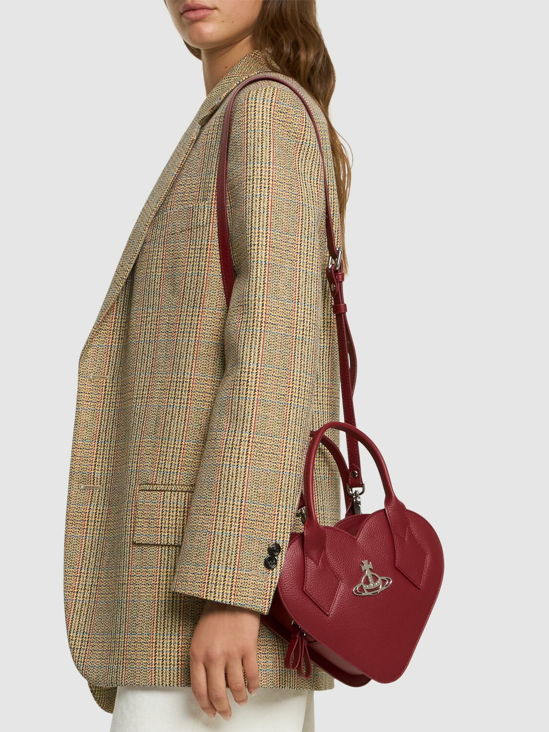 VIVIENNE WESTWOOD Josephine Heart Faux Leather Bag Vivienne Westwood