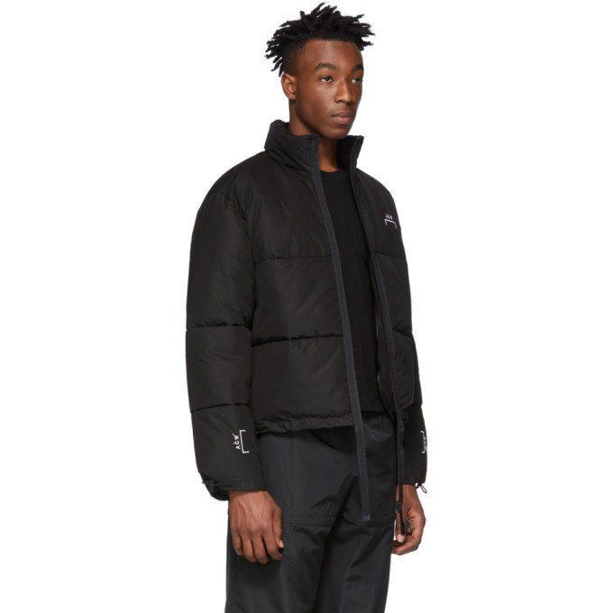 A-Cold-Wall* SSENSE Exclusive Black Puffer Jacket A-Cold-Wall*