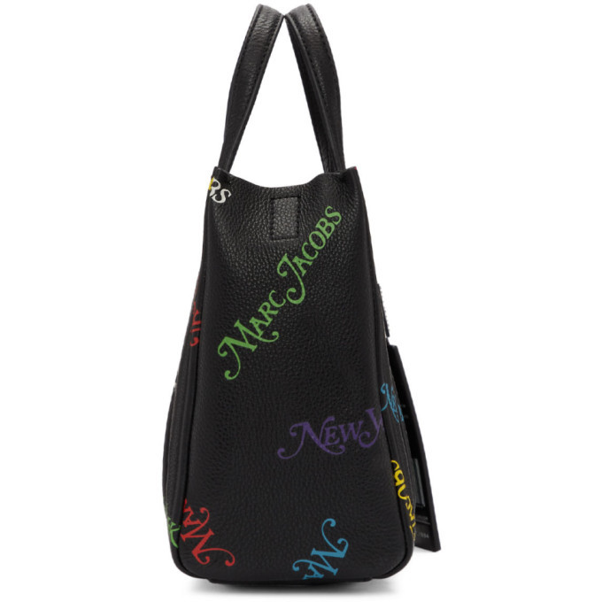 【極美品】MARC JACOBS THE TAG TOTE ブラック 2Way Marc Jacobs Black New York Magazine Edition The Tag Tote Marc Jacobs