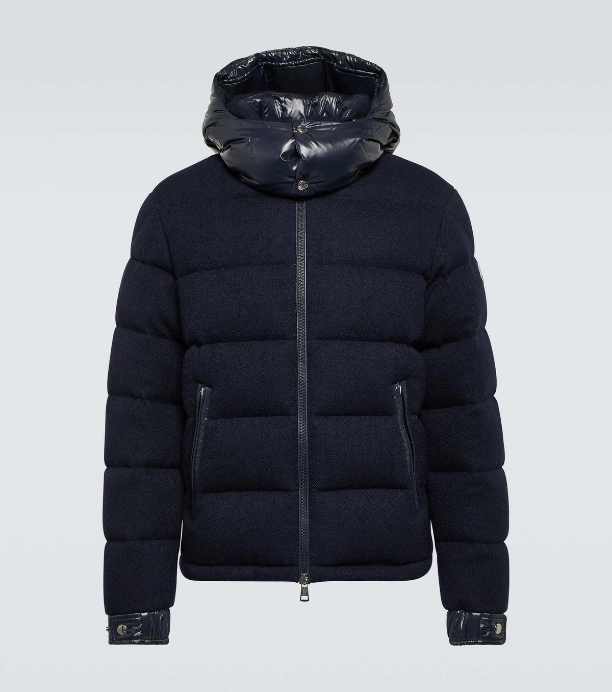 Moncler Winnipeg wool felt down jacket Moncler