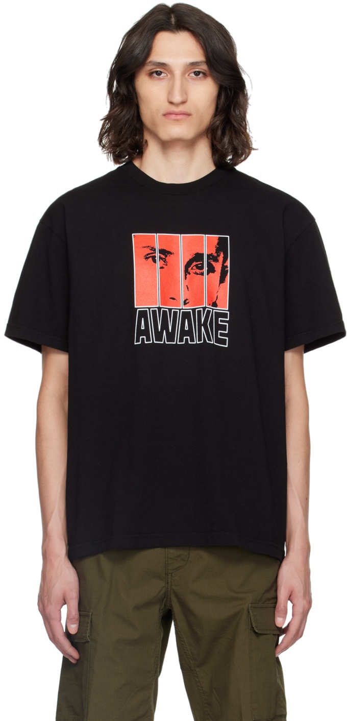 Photo: Awake NY Black Print T-Shirt