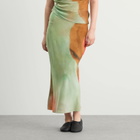 SIR. Women's Calle Midi Skirt in Acquerello Print