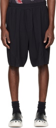 Y-3 Black Ultralight Woven Shorts
