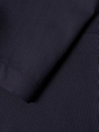 De Bonne Facture - Double-Breasted Wool Suit Jacket - Blue