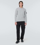 Stone Island Logo patch wool-blend sweater