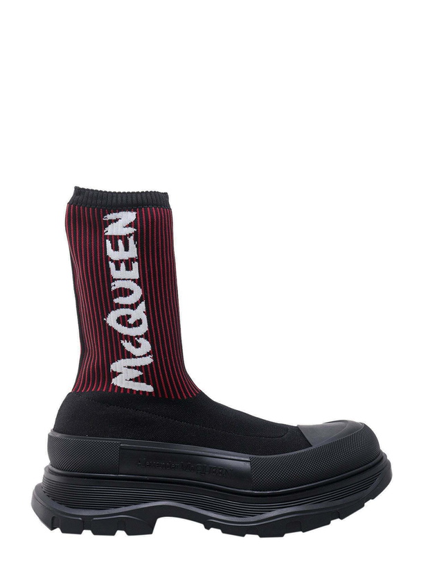 Photo: Alexander Mcqueen Tread Slick Black   Mens