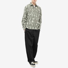 Billionaire Boys Club Men's Gator Camo Shirt in Green