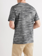 Missoni - Space-Dyed Cotton-Jersey T-Shirt - Black