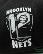 Mitchell & Ness Nba Side Jam Snapback Brooklyn Nets Black - Mens - Caps
