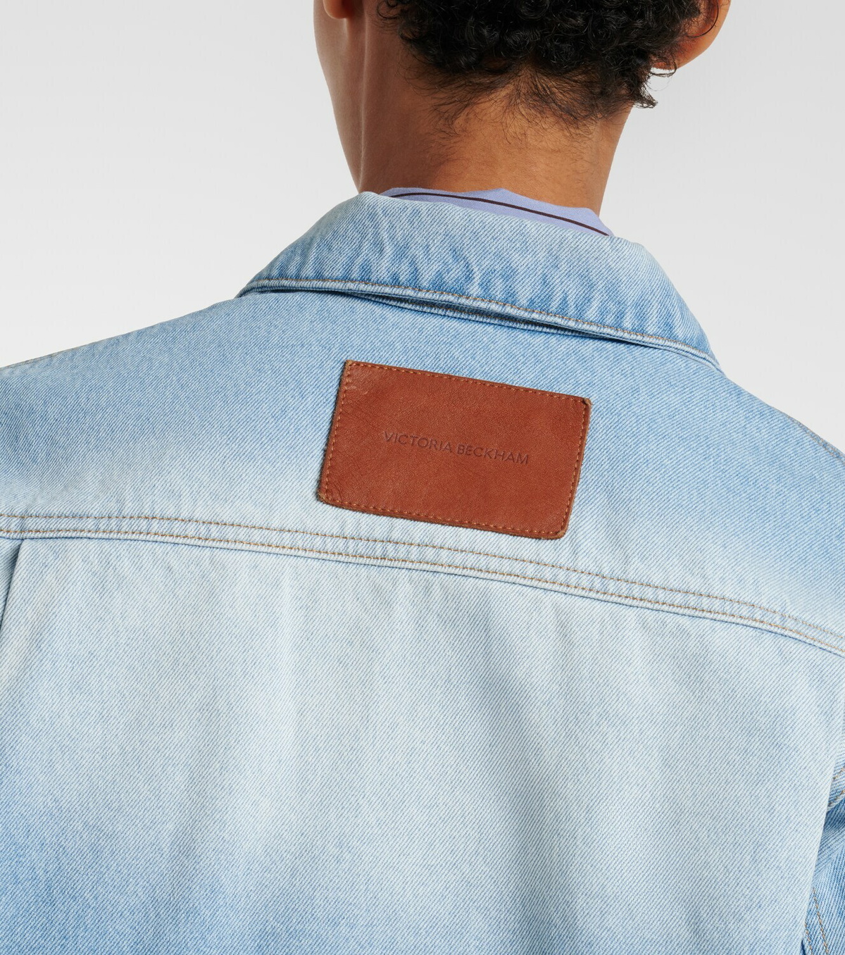 Victoria Beckham Faded denim jacket