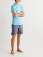 Orlebar Brown - Wide-Leg Linen and Cotton-Blend Shorts - Blue