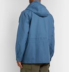 adidas Consortium - SPEZIAL Standish Logo-Appliquéd Ripstop Hooded Anorak - Blue