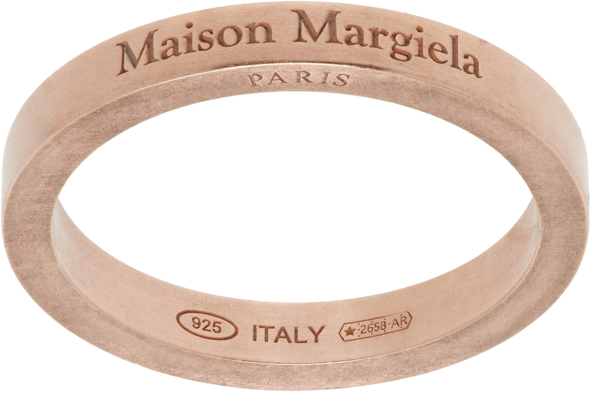 【関税込み】Maison Margiela ローズゴールド ロゴ リング rose-gold-logo-ring.jpg