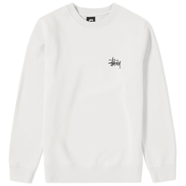 Photo: Stussy Basic Crew Sweat Neutrals