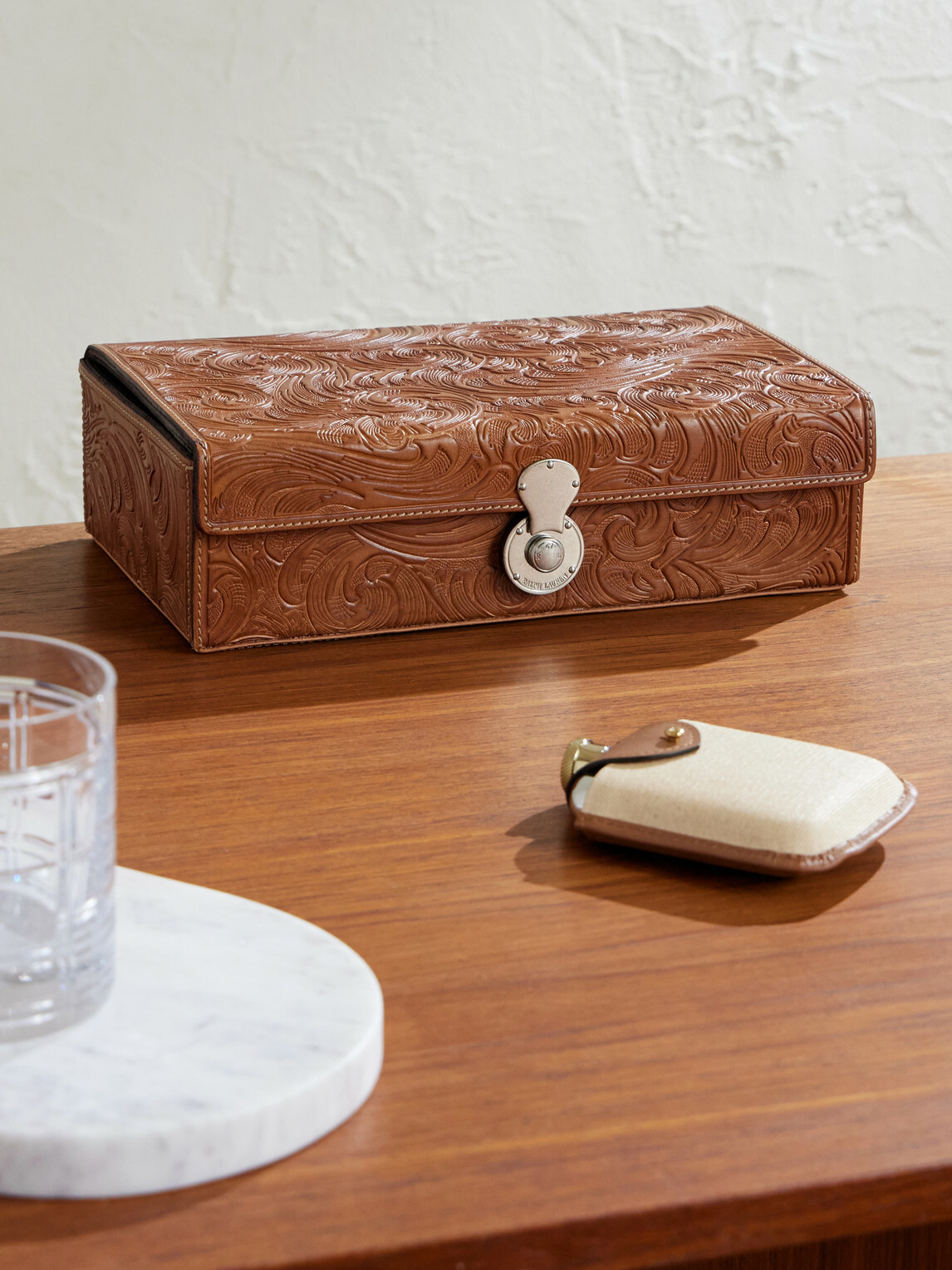 Ralph Lauren Home - Aidan Leather Box
