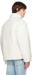 Hugo Off-White Taffeta Down Jacket