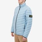 Stone Island Men's Lightweight Down Jacket in Mid Blue