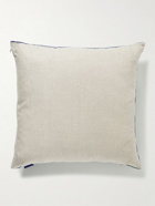 The Conran Shop - Cotton-Velvet and Linen Cushion