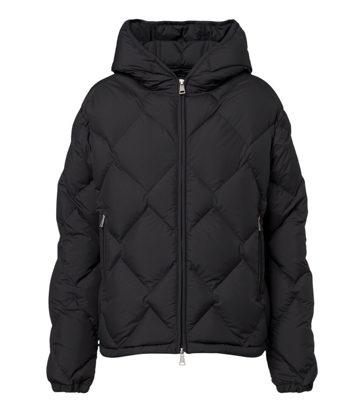 Photo: Moncler Arvouinne hooded quilted down jacket