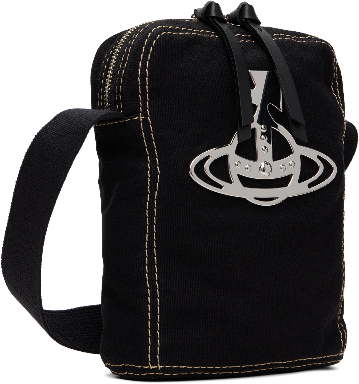 Vivienne Westwood Black Luke Crossbody Bag