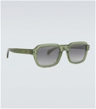 Celine Eyewear Rectangle-frame acetate sunglasses
