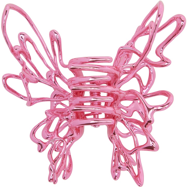 Photo: YVMIN Pink Liquified Butterfly Hair Clip