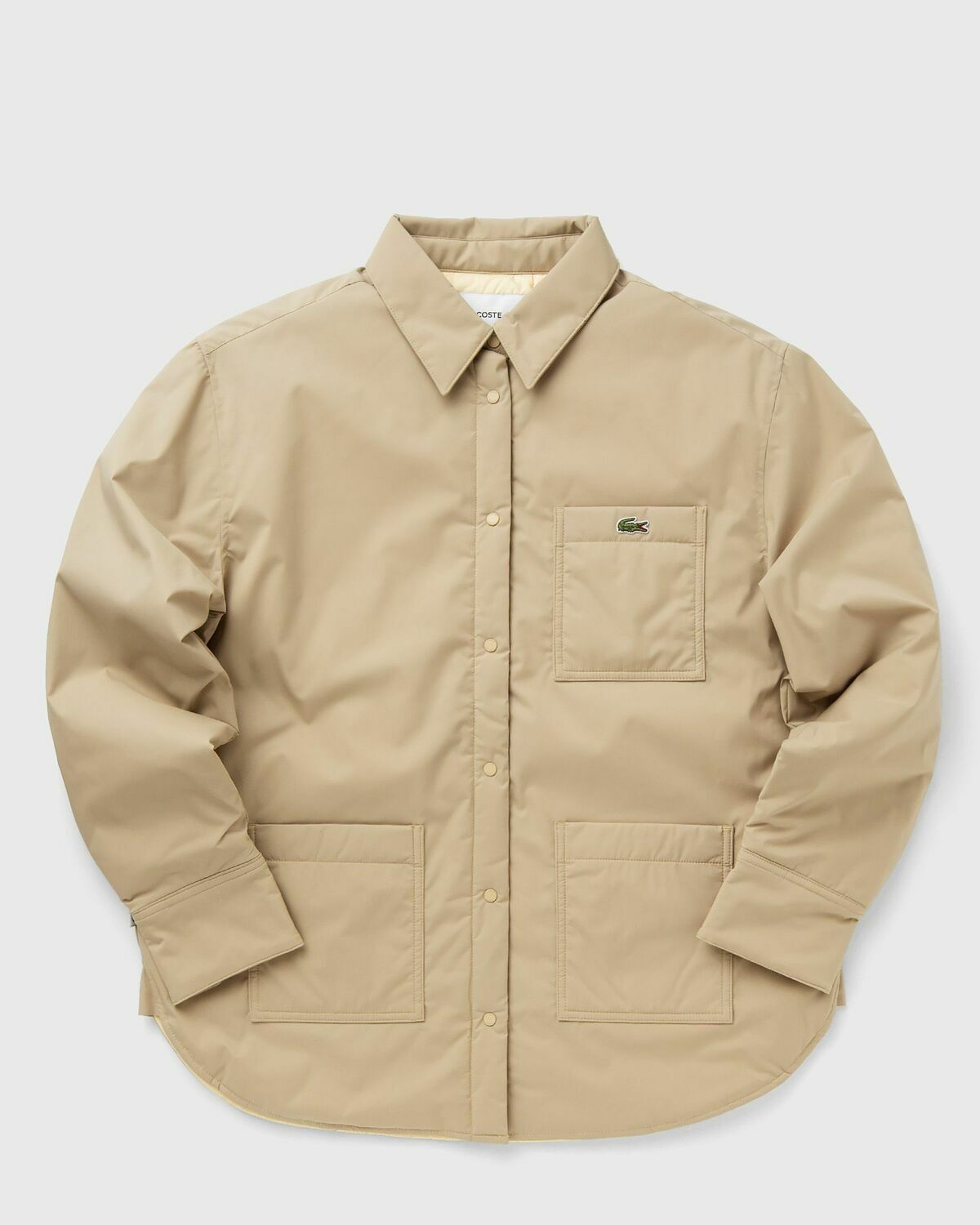 Lacoste JACKET Beige Womens Windbreaker