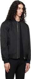 BOSS Black Water-Repellent Bomber Jacket