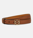 Loewe - Anagram leather belt
