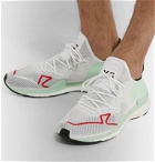 Y-3 - Adizero Runner Neoprene-Trimmed Mesh Sneakers - White