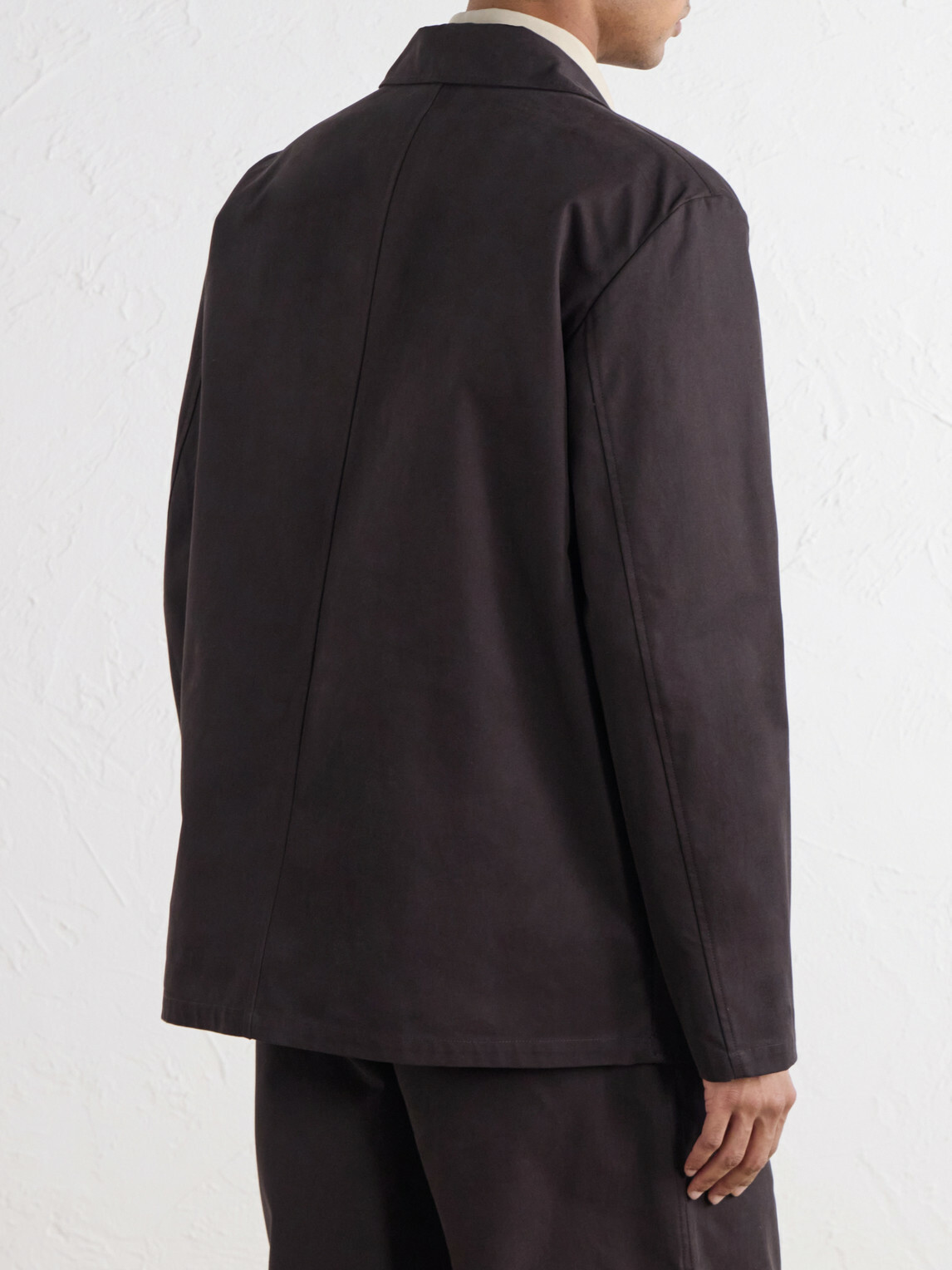 De Bonne Facture - Métier Cotton-Twill Suit Jacket - Brown