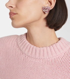 Magda Butrym Heart crystal-embellished earrings