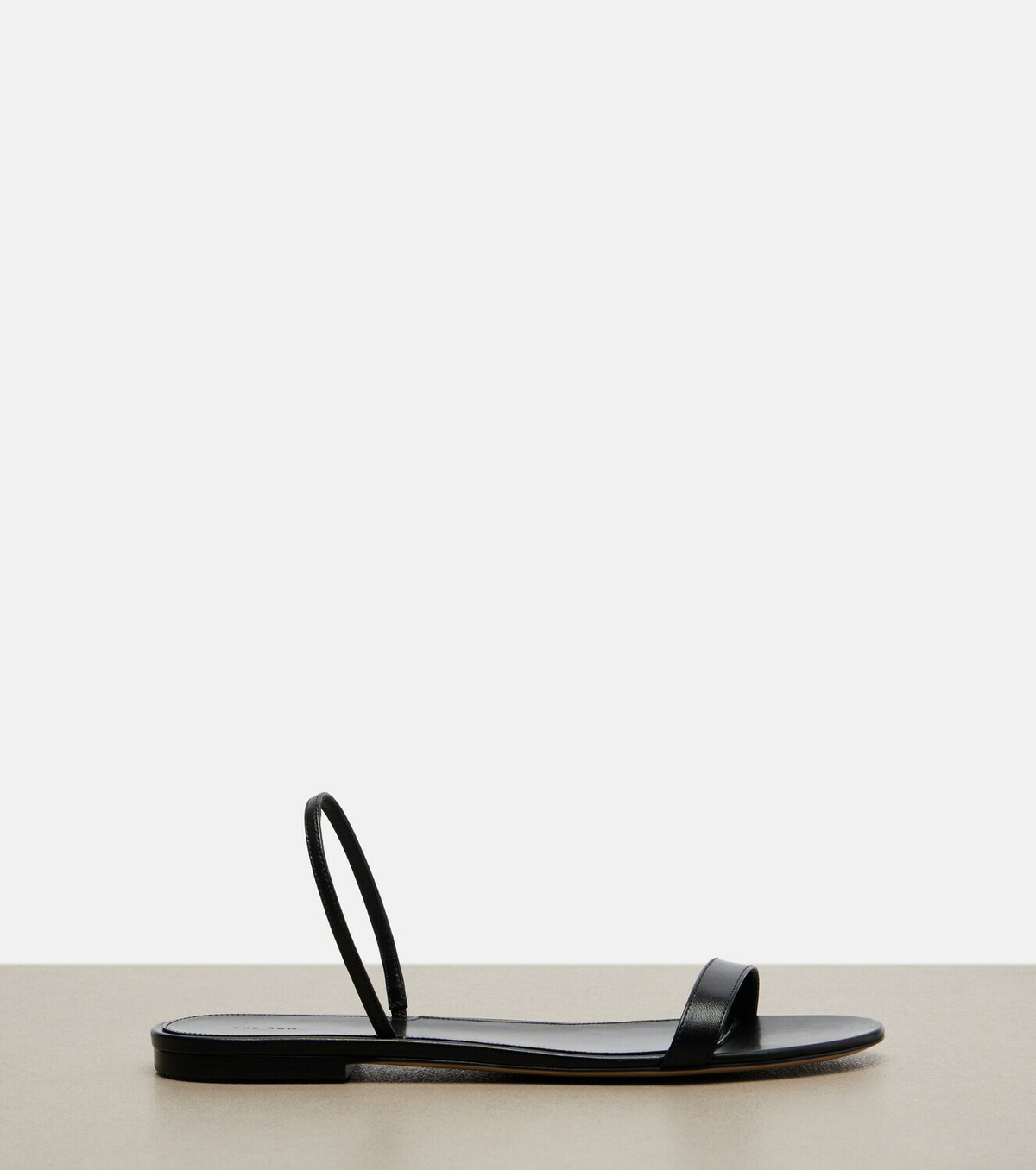 The Row Ella leather sandals