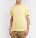 Patagonia - P-6 Logo-Print Organic Cotton-Jersey T-Shirt - Yellow