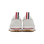 Thom Browne White Ripstop Tech Runner Sneakers