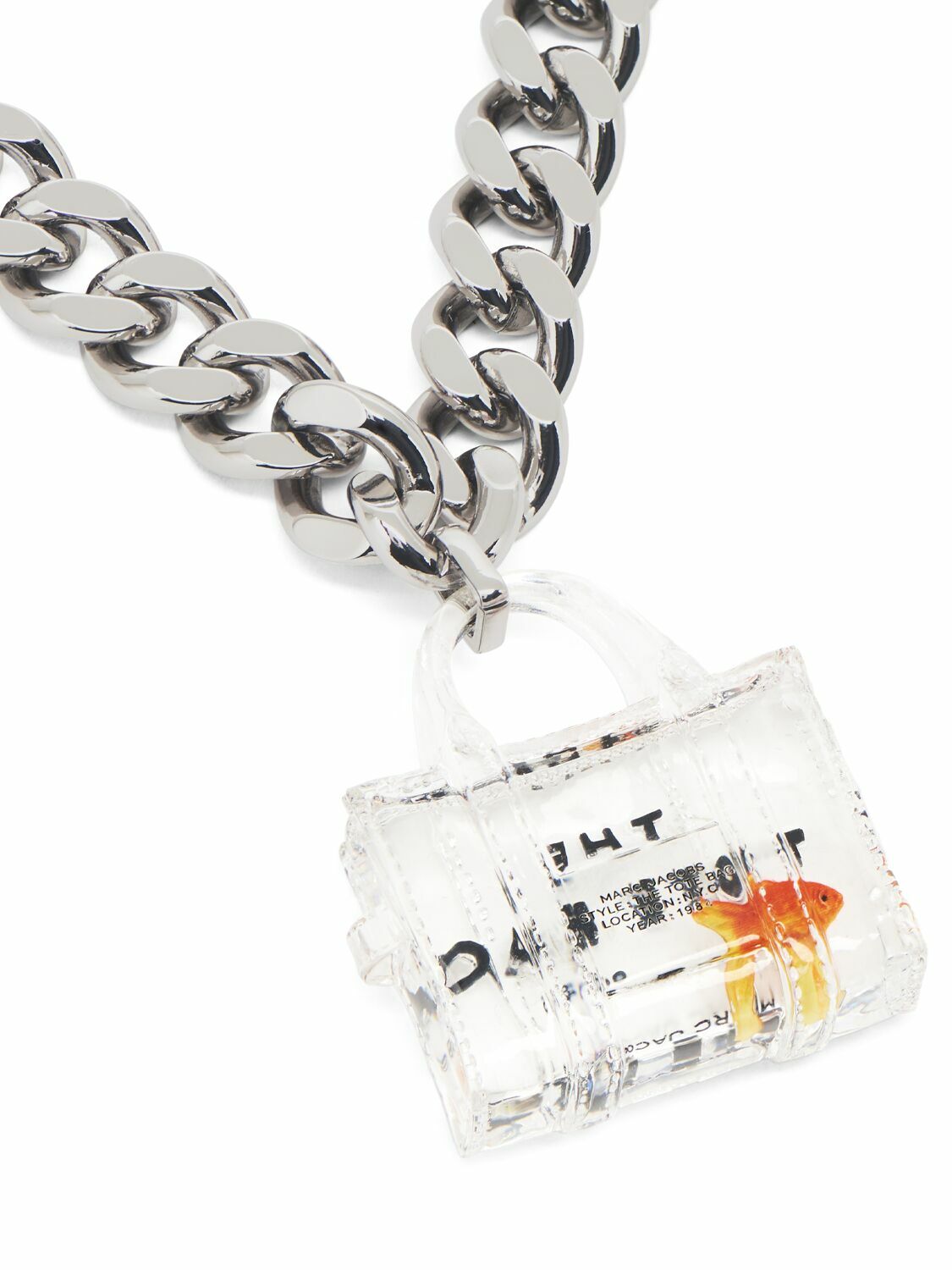 【関税込み】Cats Out Of The Bag Necklace - Marc Jacobs - Met Marc Jacobs Cats Out Of The Bag Necklace in Silver | REVOLVE