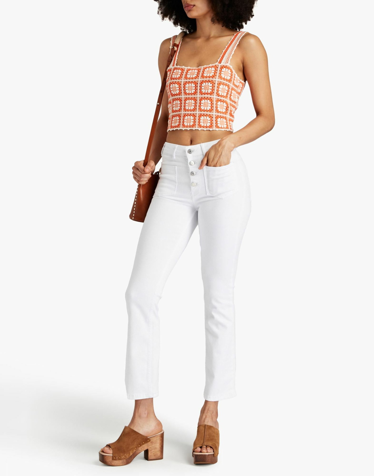 Maje Womens Jeans in White
