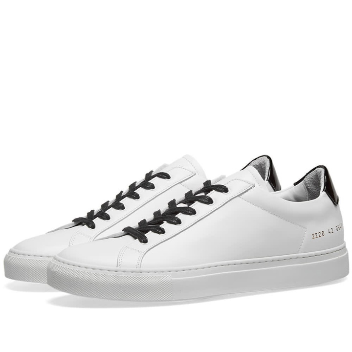 Photo: Common Projects Retro Low Glossy