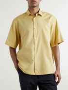 Kaptain Sunshine - Cotton and Silk-Blend Shirt - Yellow